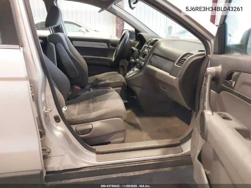 5J6RE3H34BL043261 2011 Honda Cr-V Lx