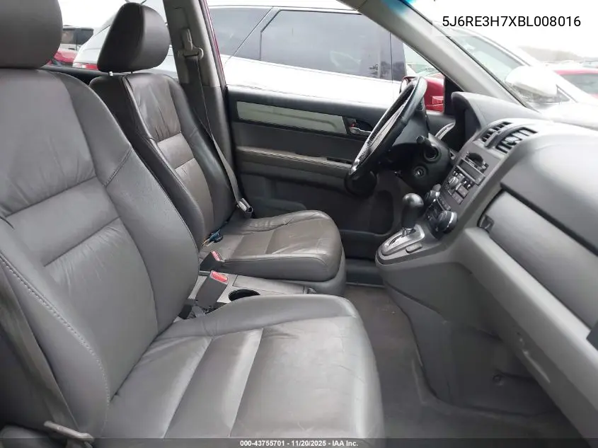 5J6RE3H7XBL008016 2011 Honda Cr-V Ex-L