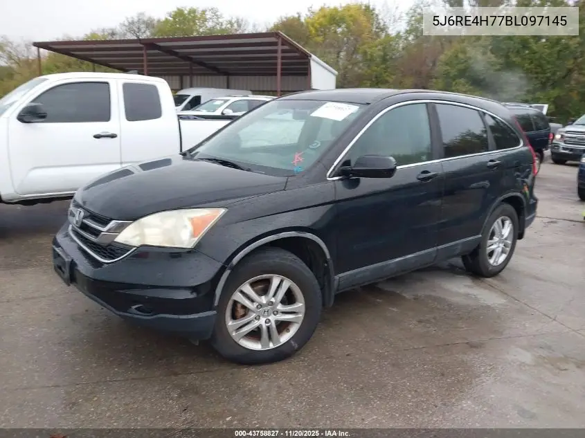 5J6RE4H77BL097145 2011 Honda Cr-V Ex-L
