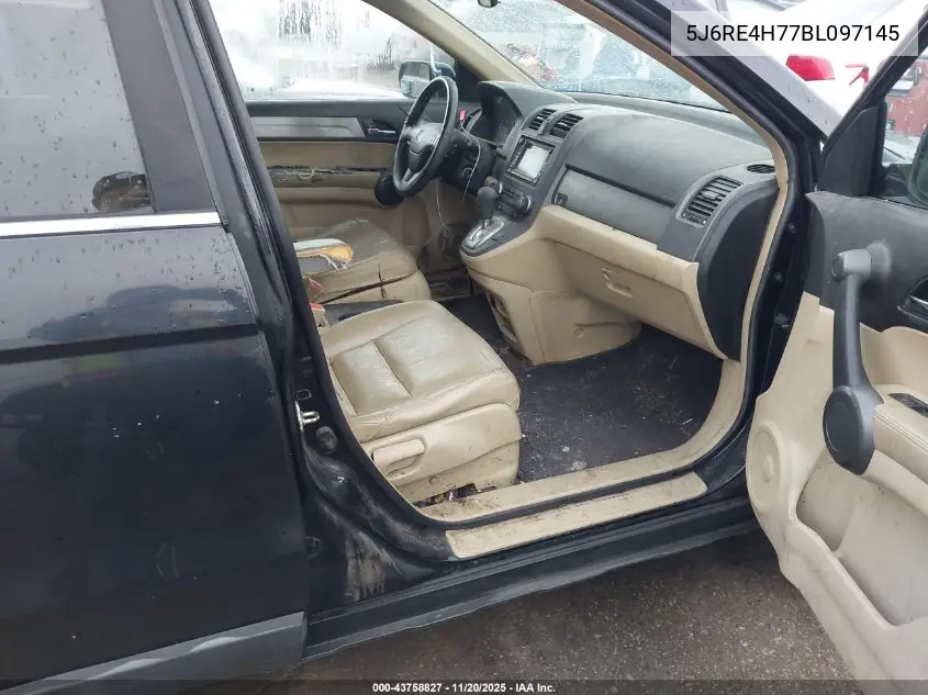 5J6RE4H77BL097145 2011 Honda Cr-V Ex-L