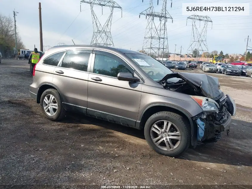 5J6RE4H73BL121294 2011 Honda Cr-V Ex-L