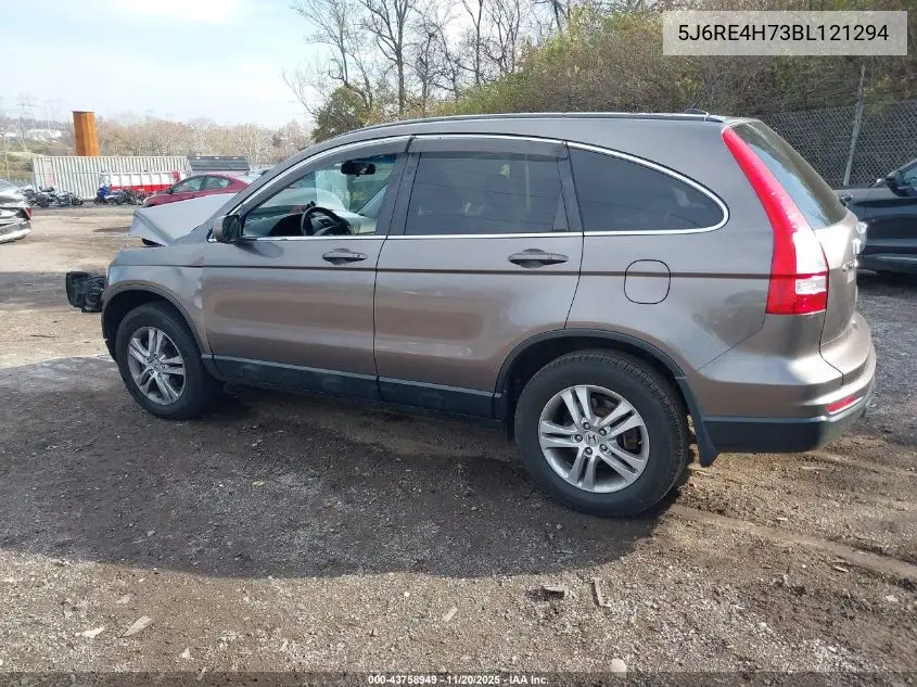 5J6RE4H73BL121294 2011 Honda Cr-V Ex-L