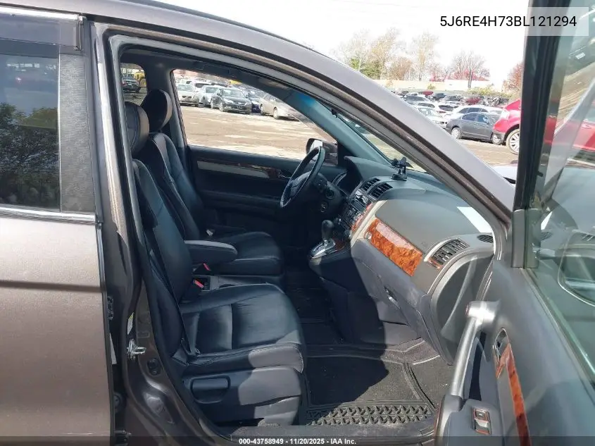 5J6RE4H73BL121294 2011 Honda Cr-V Ex-L
