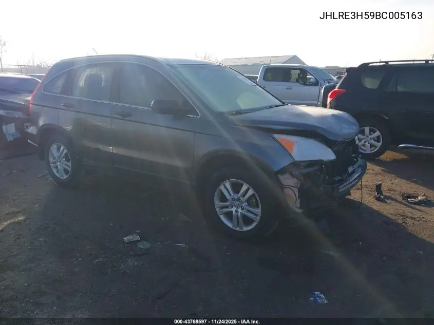 JHLRE3H59BC005163 2011 Honda Cr-V Ex