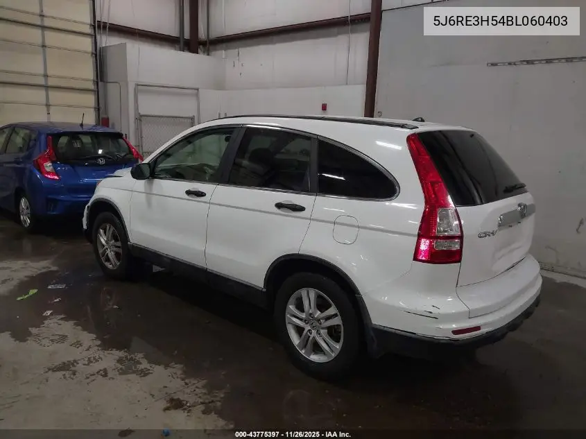 5J6RE3H54BL060403 2011 Honda Cr-V Ex