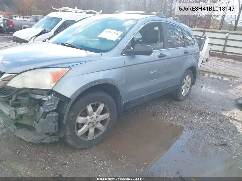 5J6RE3H41BL018147 2011 Honda Cr-V Se