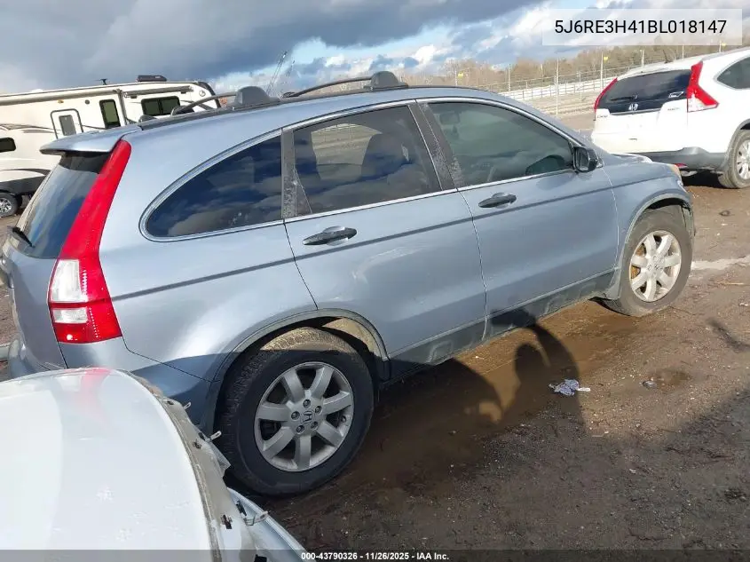 5J6RE3H41BL018147 2011 Honda Cr-V Se