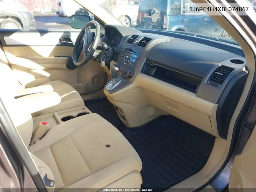 5J6RE4H4XBL074867 2011 Honda Cr-V Se