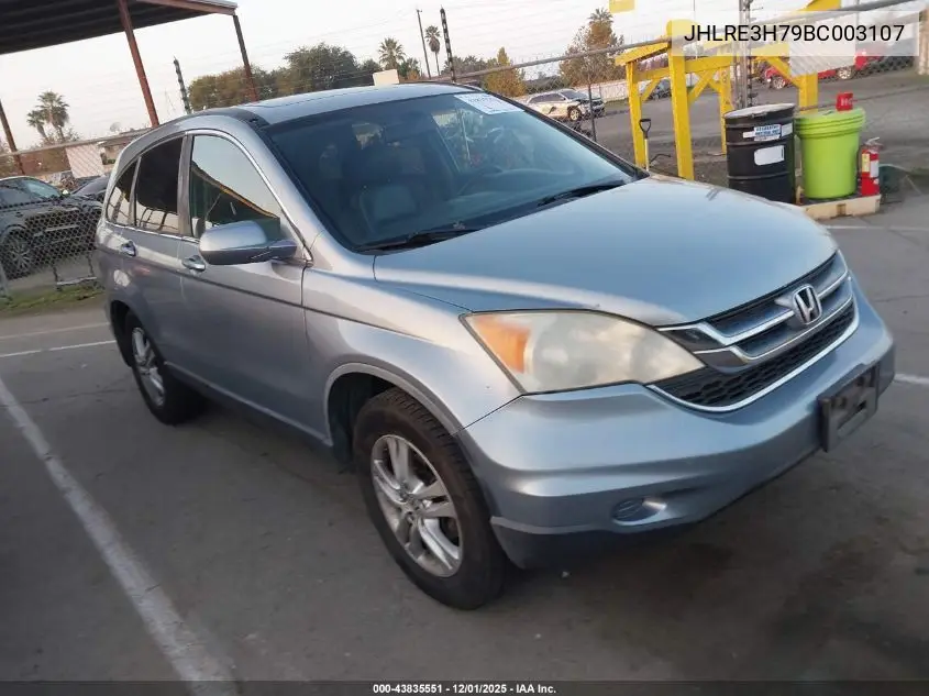 JHLRE3H79BC003107 2011 Honda Cr-V Ex-L