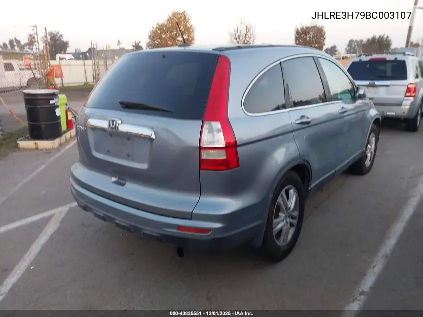JHLRE3H79BC003107 2011 Honda Cr-V Ex-L