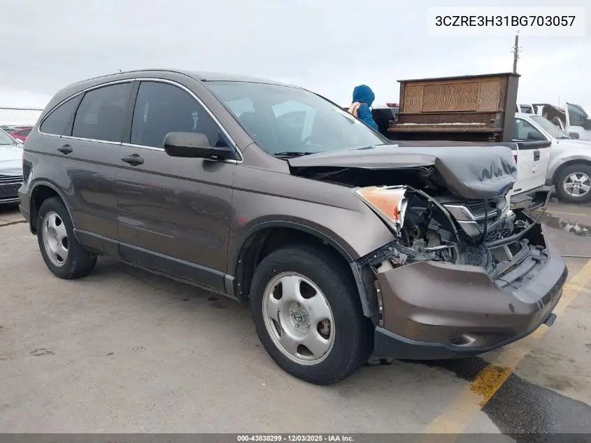 3CZRE3H31BG703057 2011 Honda Cr-V Lx