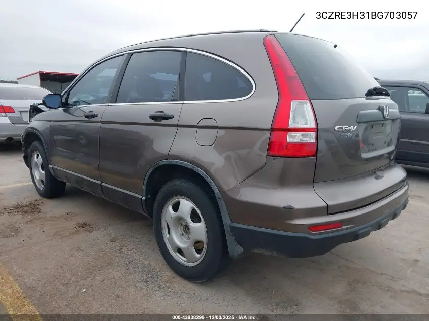 3CZRE3H31BG703057 2011 Honda Cr-V Lx