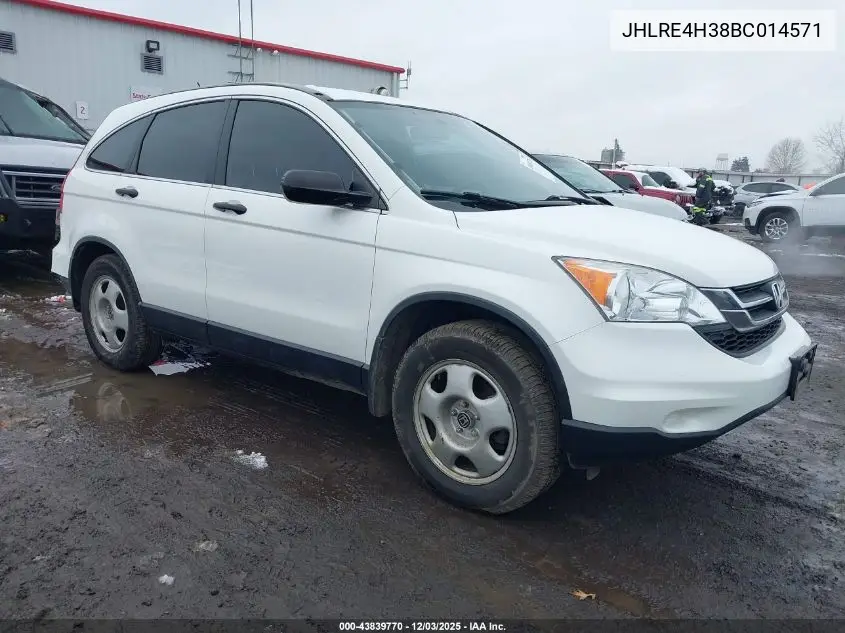 JHLRE4H38BC014571 2011 Honda Cr-V Lx