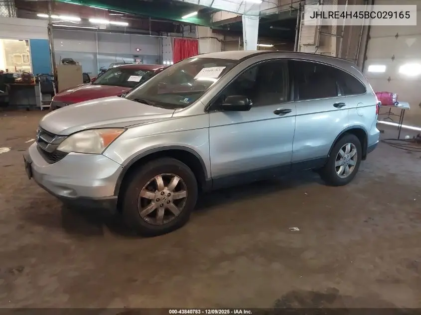 JHLRE4H45BC029165 2011 Honda Cr-V Se