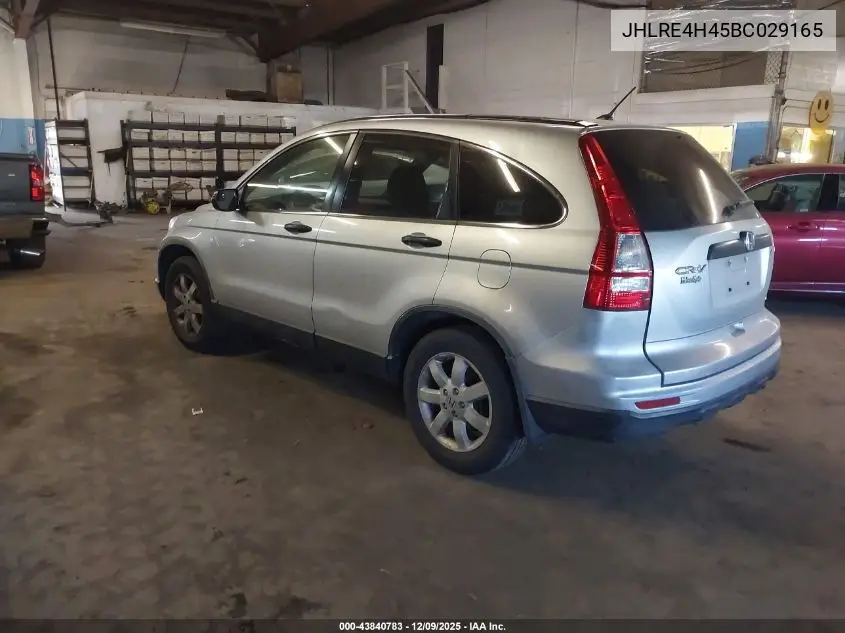 JHLRE4H45BC029165 2011 Honda Cr-V Se