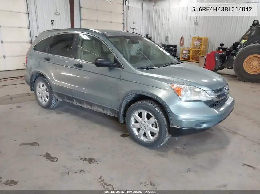 5J6RE4H43BL014042 2011 Honda Cr-V Se