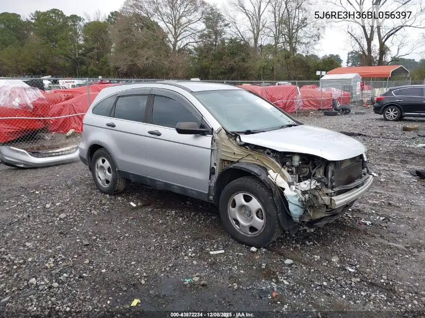 5J6RE3H36BL056397 2011 Honda Cr-V Lx