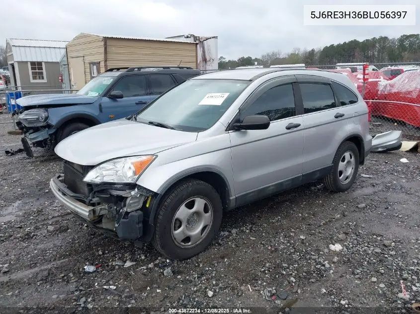 5J6RE3H36BL056397 2011 Honda Cr-V Lx