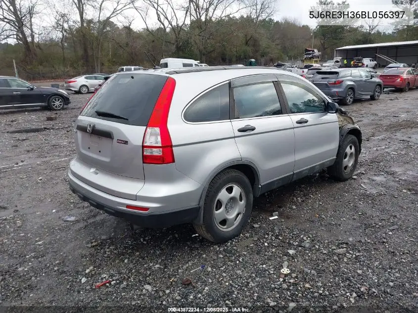5J6RE3H36BL056397 2011 Honda Cr-V Lx