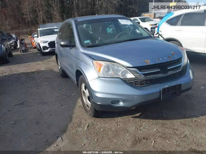 JHLRE4H39BC031217 2011 Honda Cr-V Lx