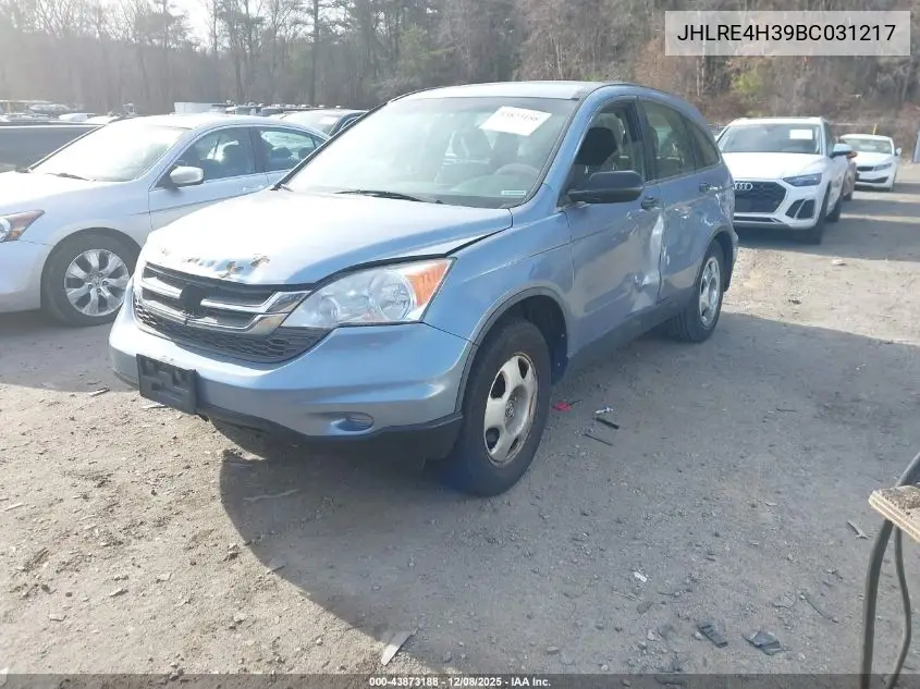 JHLRE4H39BC031217 2011 Honda Cr-V Lx