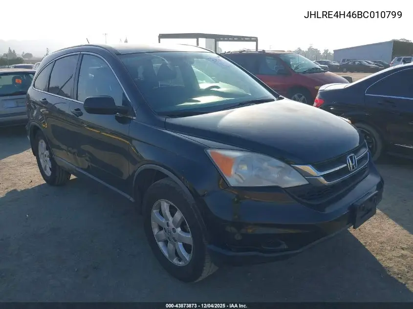 JHLRE4H46BC010799 2011 Honda Cr-V Se