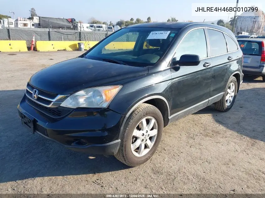 JHLRE4H46BC010799 2011 Honda Cr-V Se