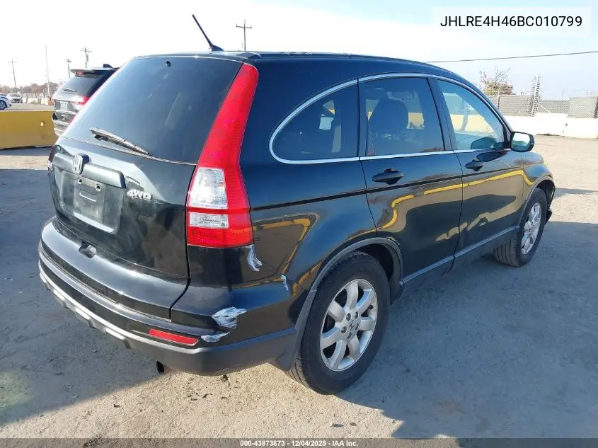 JHLRE4H46BC010799 2011 Honda Cr-V Se