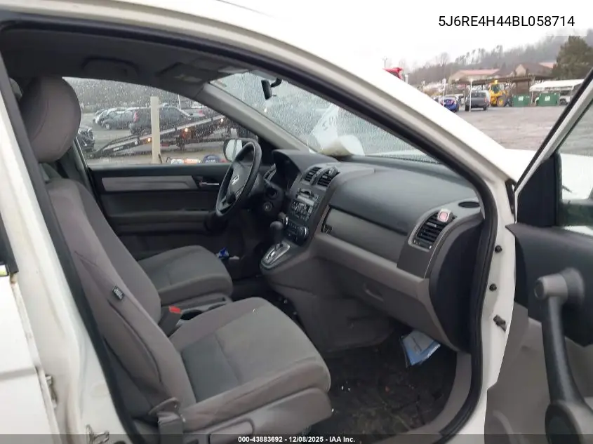 5J6RE4H44BL058714 2011 Honda Cr-V Se