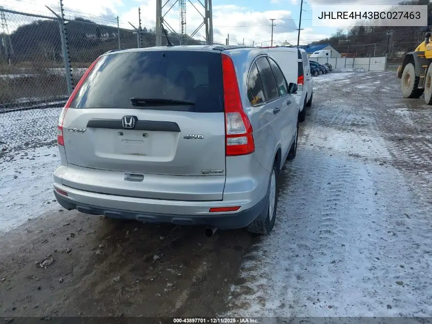 JHLRE4H43BC027463 2011 Honda Cr-V Se