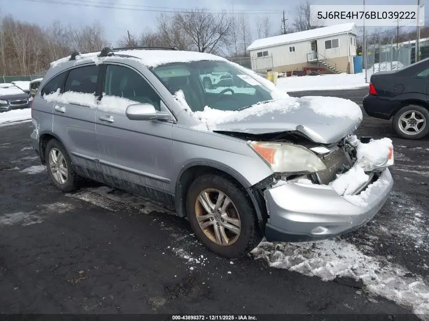 5J6RE4H76BL039222 2011 Honda Cr-V Ex-L