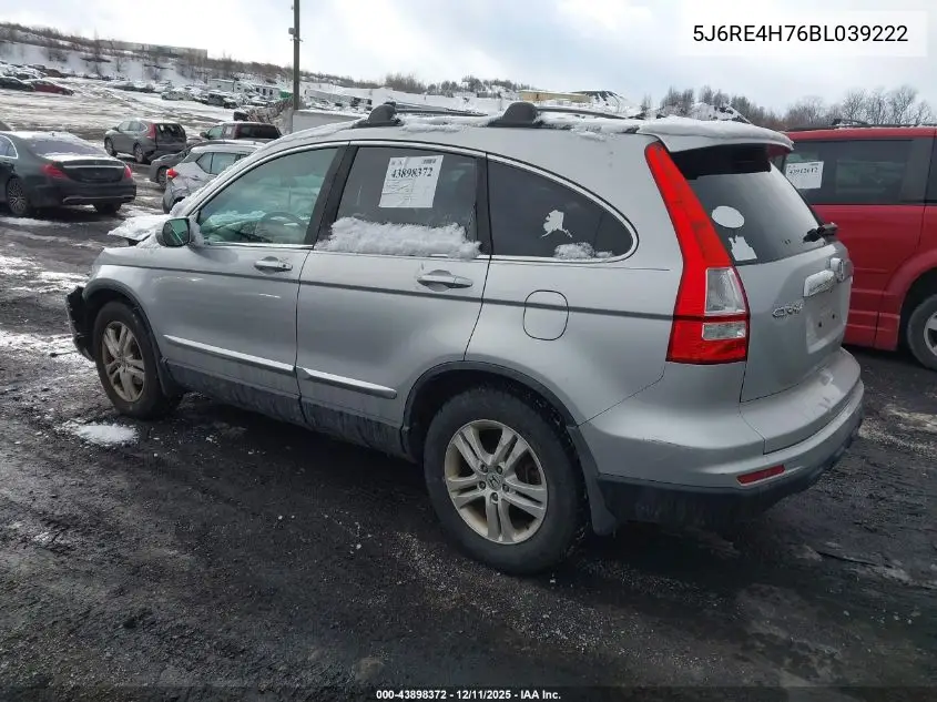 5J6RE4H76BL039222 2011 Honda Cr-V Ex-L