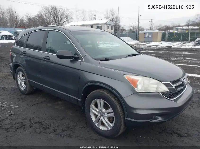 5J6RE4H52BL101925 2011 Honda Cr-V Ex