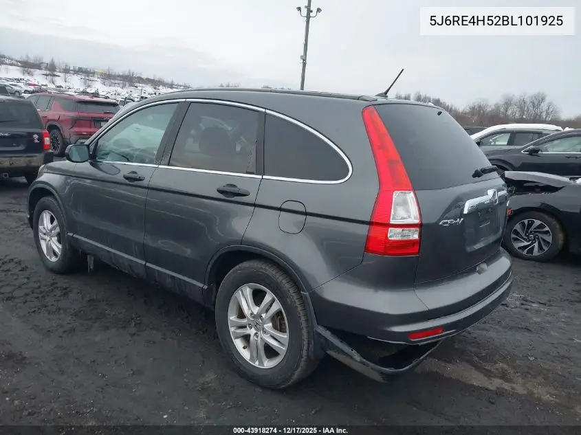 5J6RE4H52BL101925 2011 Honda Cr-V Ex