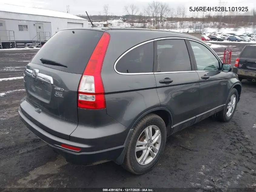 5J6RE4H52BL101925 2011 Honda Cr-V Ex