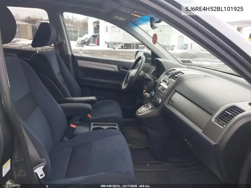 5J6RE4H52BL101925 2011 Honda Cr-V Ex