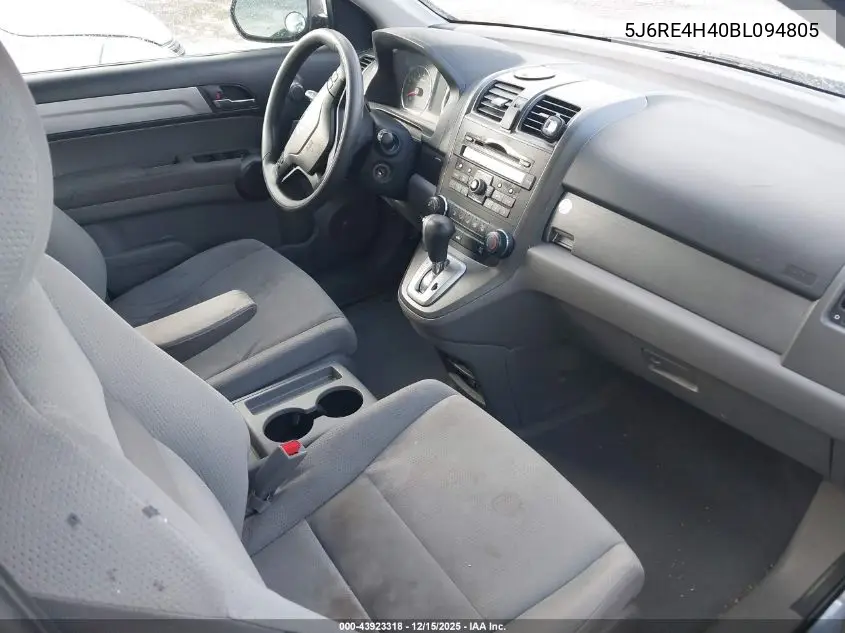 5J6RE4H40BL094805 2011 Honda Cr-V Se