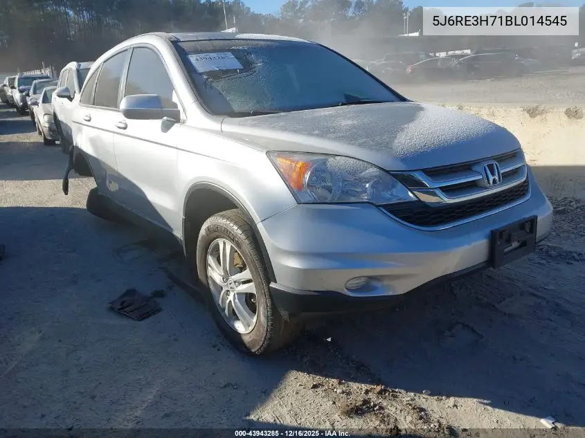 5J6RE3H71BL014545 2011 Honda Cr-V Ex-L