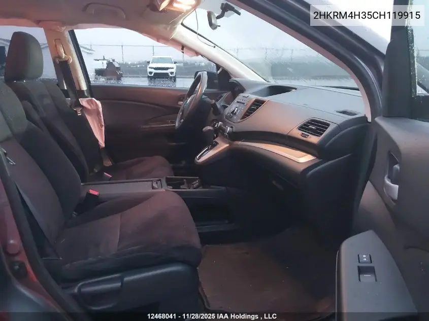 2HKRM4H35CH119915 2012 Honda Cr-V Lx