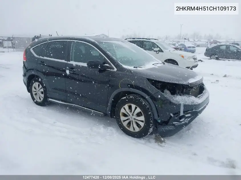 2HKRM4H51CH109173 2012 Honda Cr-V Ex