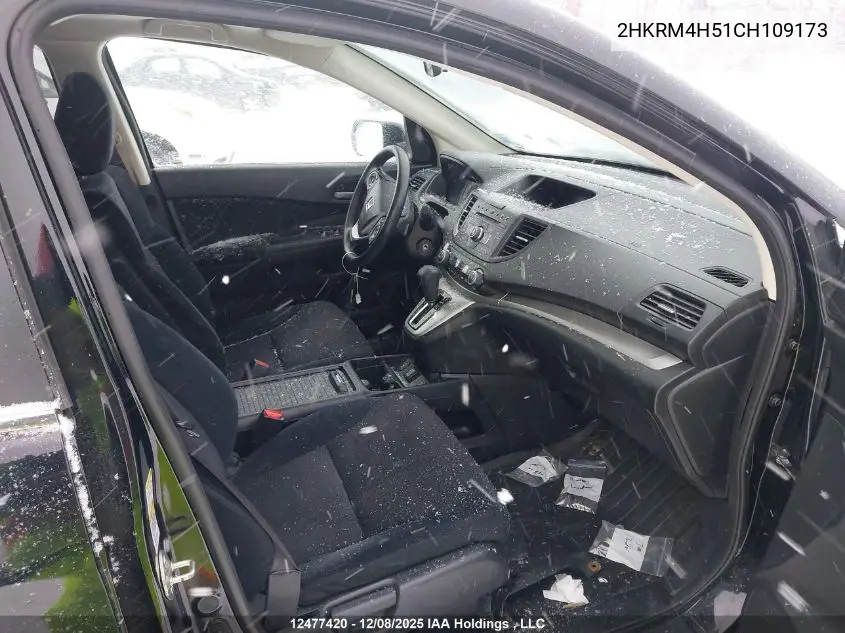 2HKRM4H51CH109173 2012 Honda Cr-V Ex