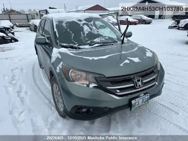2HKRM4H53CH103780 2012 Honda Cr-V Ex