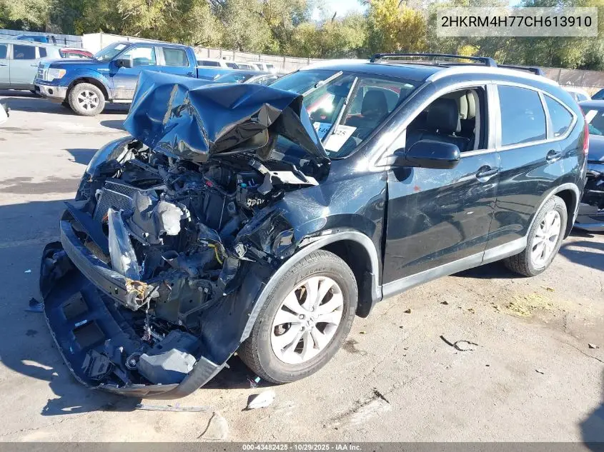 2HKRM4H77CH613910 2012 Honda Cr-V Ex-L