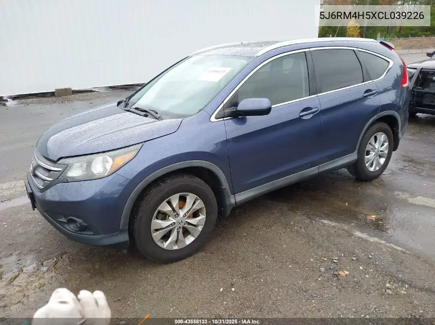 5J6RM4H5XCL039226 2012 Honda Cr-V Ex