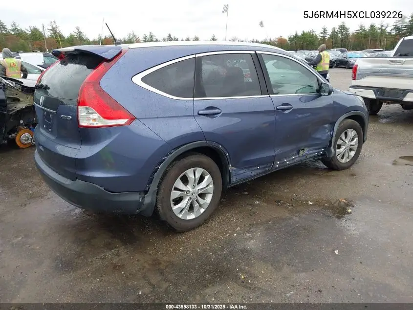 5J6RM4H5XCL039226 2012 Honda Cr-V Ex