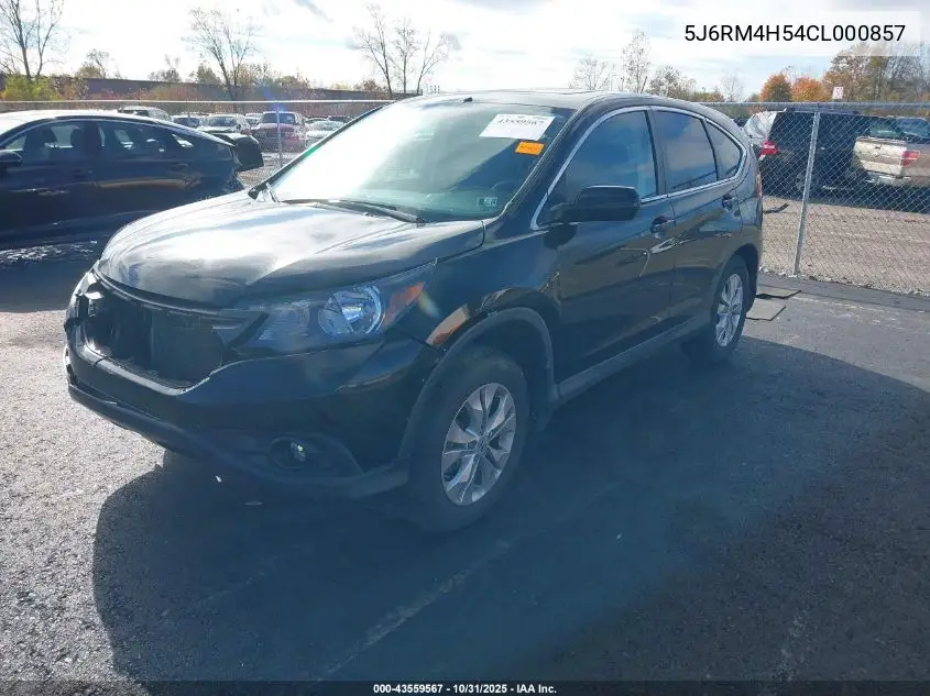 5J6RM4H54CL000857 2012 Honda Cr-V Ex
