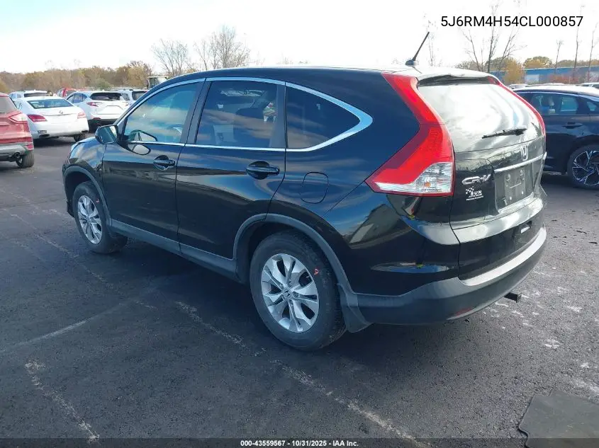 5J6RM4H54CL000857 2012 Honda Cr-V Ex