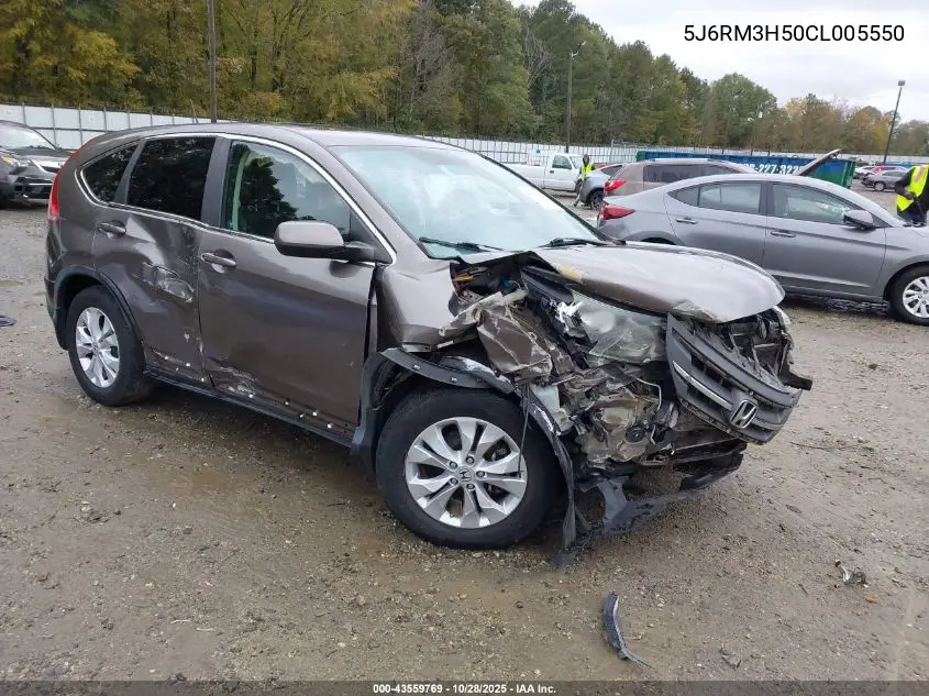 5J6RM3H50CL005550 2012 Honda Cr-V Ex