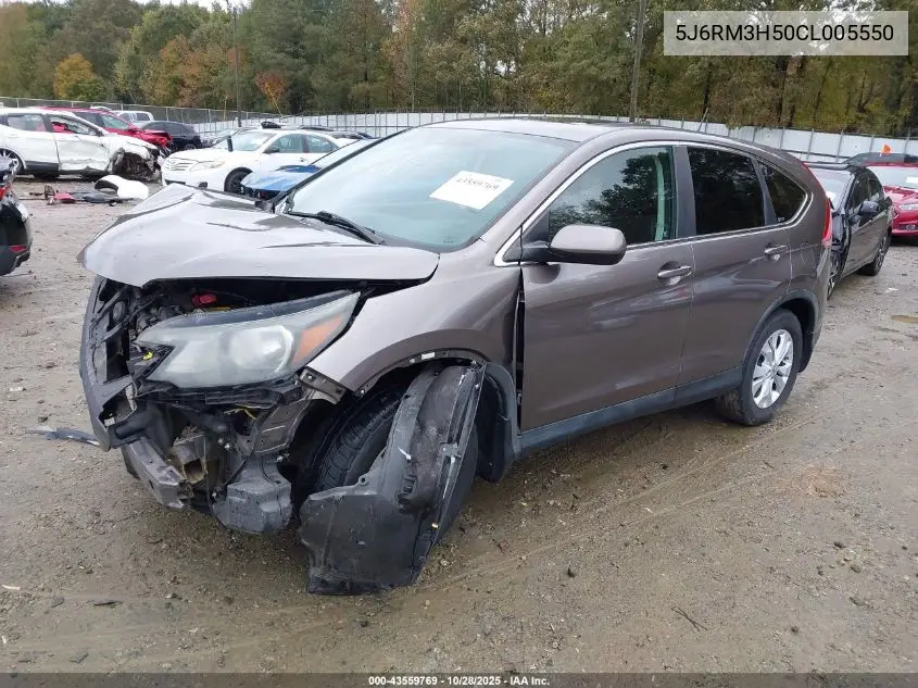 5J6RM3H50CL005550 2012 Honda Cr-V Ex