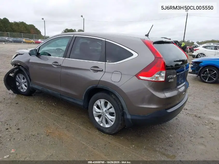 5J6RM3H50CL005550 2012 Honda Cr-V Ex